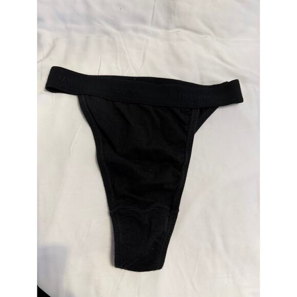 NWOT Vintage Danskin Thong – Black – Size 6 - Picture 1 of 3